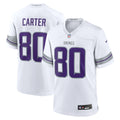 Cris Carter Minnesota Vikings White Alternate Retired Player Game Jersey