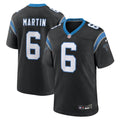 Sam Martin Carolina Panthers Black Team Game Jersey
