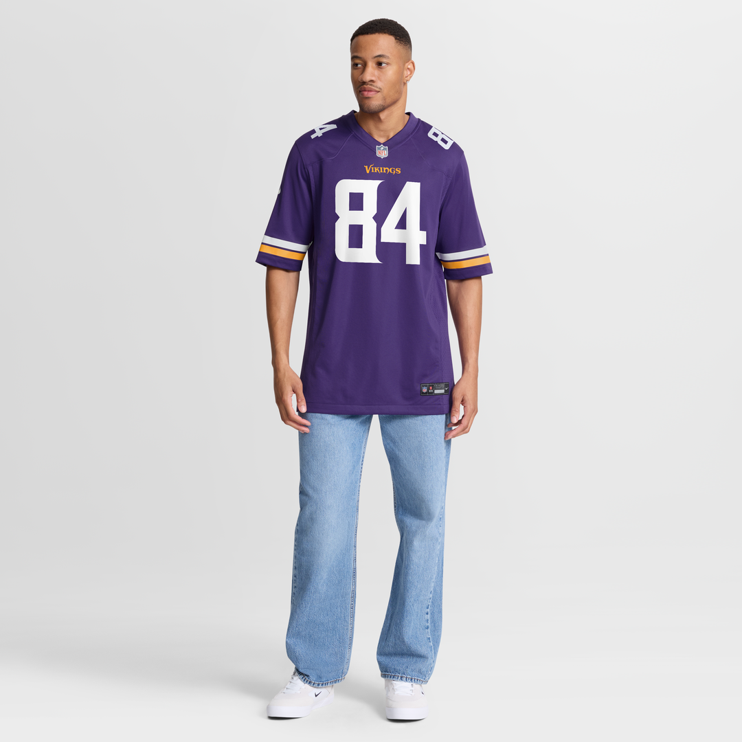 Randy Moss Minnesota Vikings Purple Game Retired Player Jersey