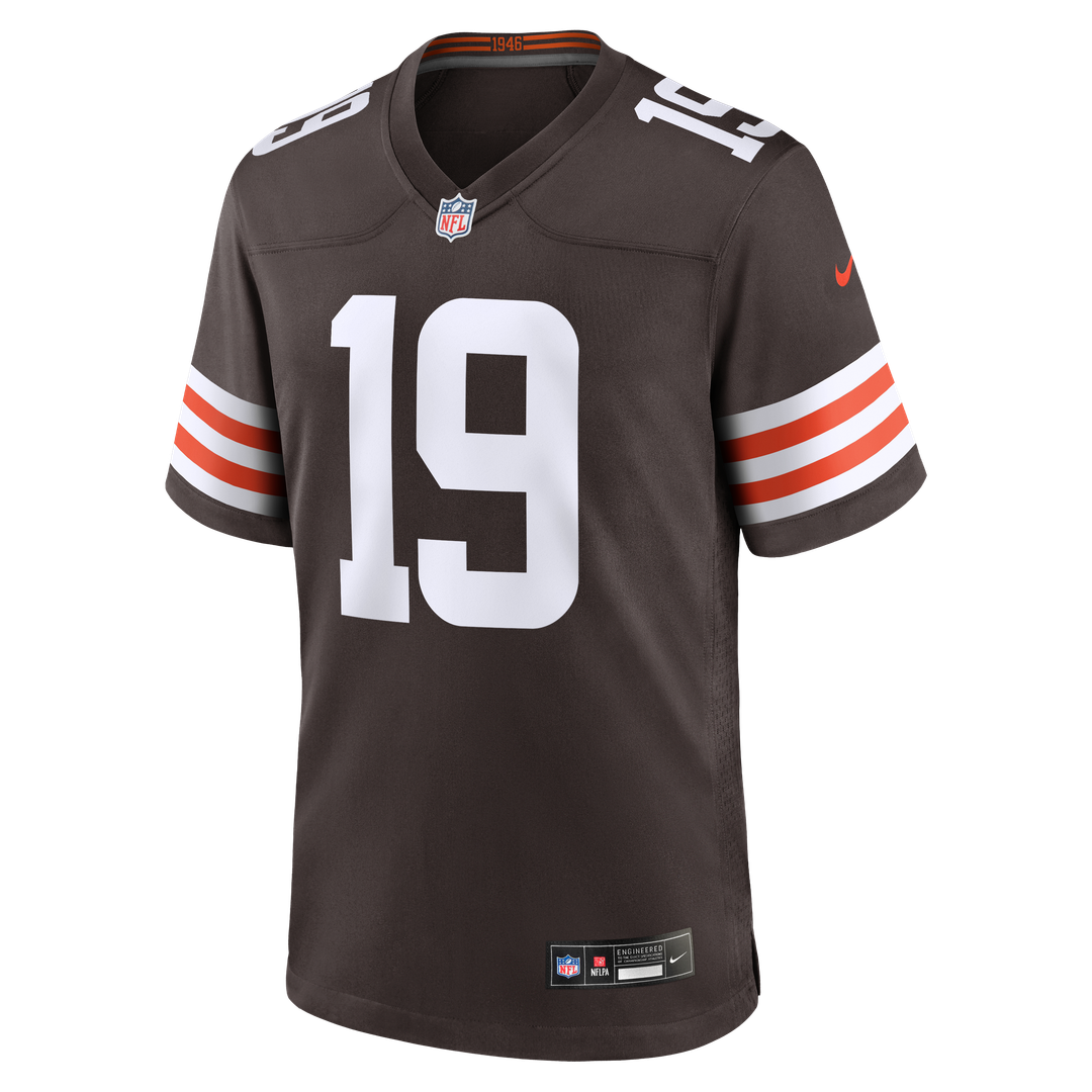 Cedric Tillman Cleveland Browns Brown Game Jersey