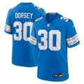 Khalil Dorsey Detroit Lions Blue Team Game Jersey
