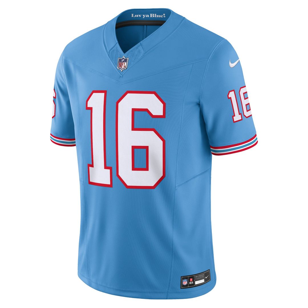 Treylon Burks Tennessee Titans Light Blue Vapor F.U.S.E. Limited Jersey