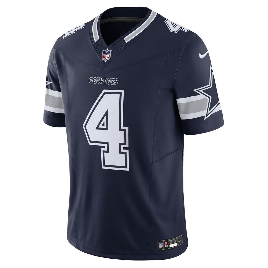 Dak Prescott Dallas Cowboys Navy Vapor F.U.S.E. Limited Jersey