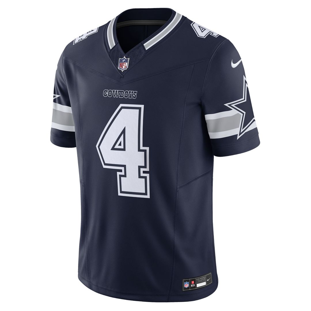 Dak Prescott Dallas Cowboys Navy Vapor F.U.S.E. Limited Jersey