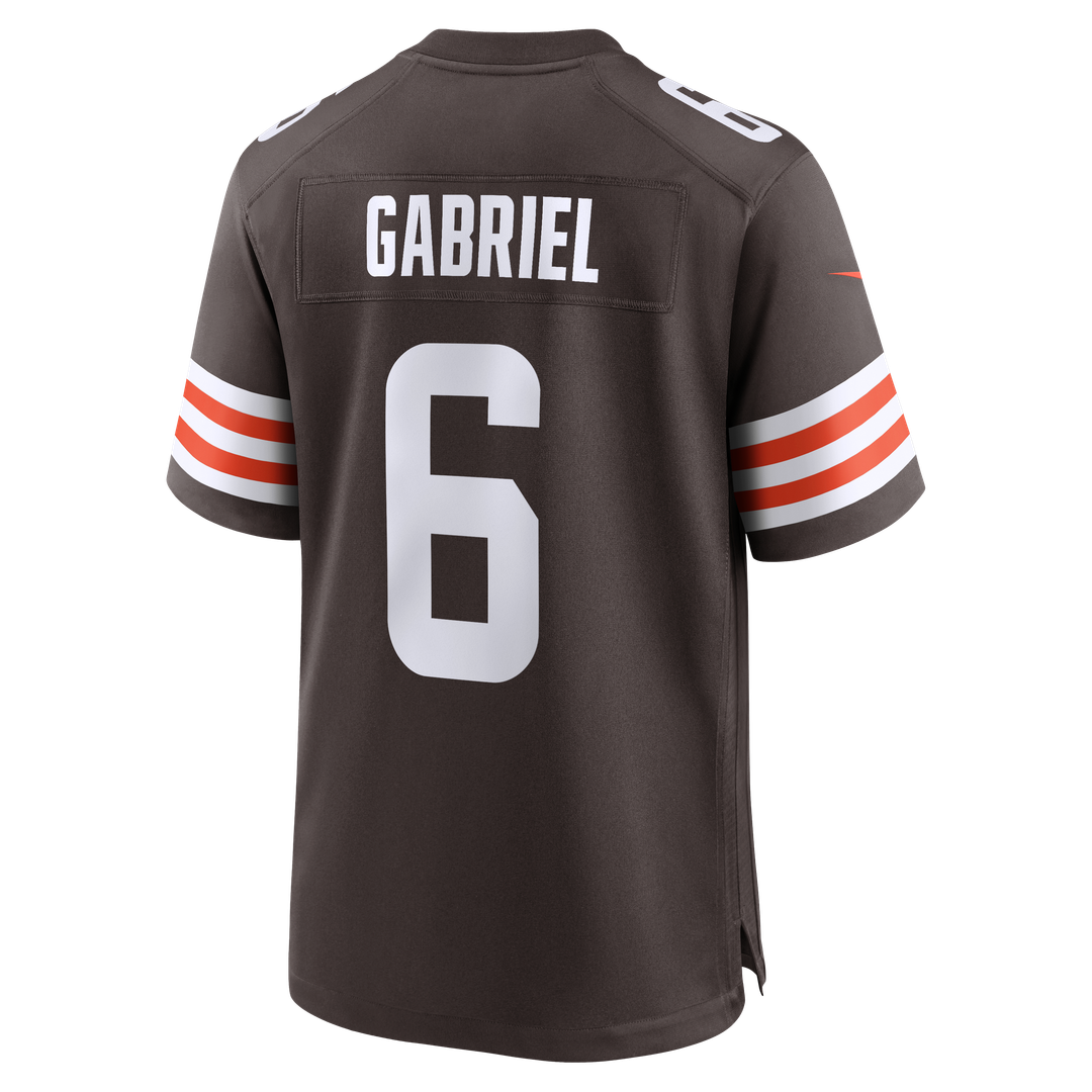 Dillon Gabriel Cleveland Browns Brown Team Game Jersey
