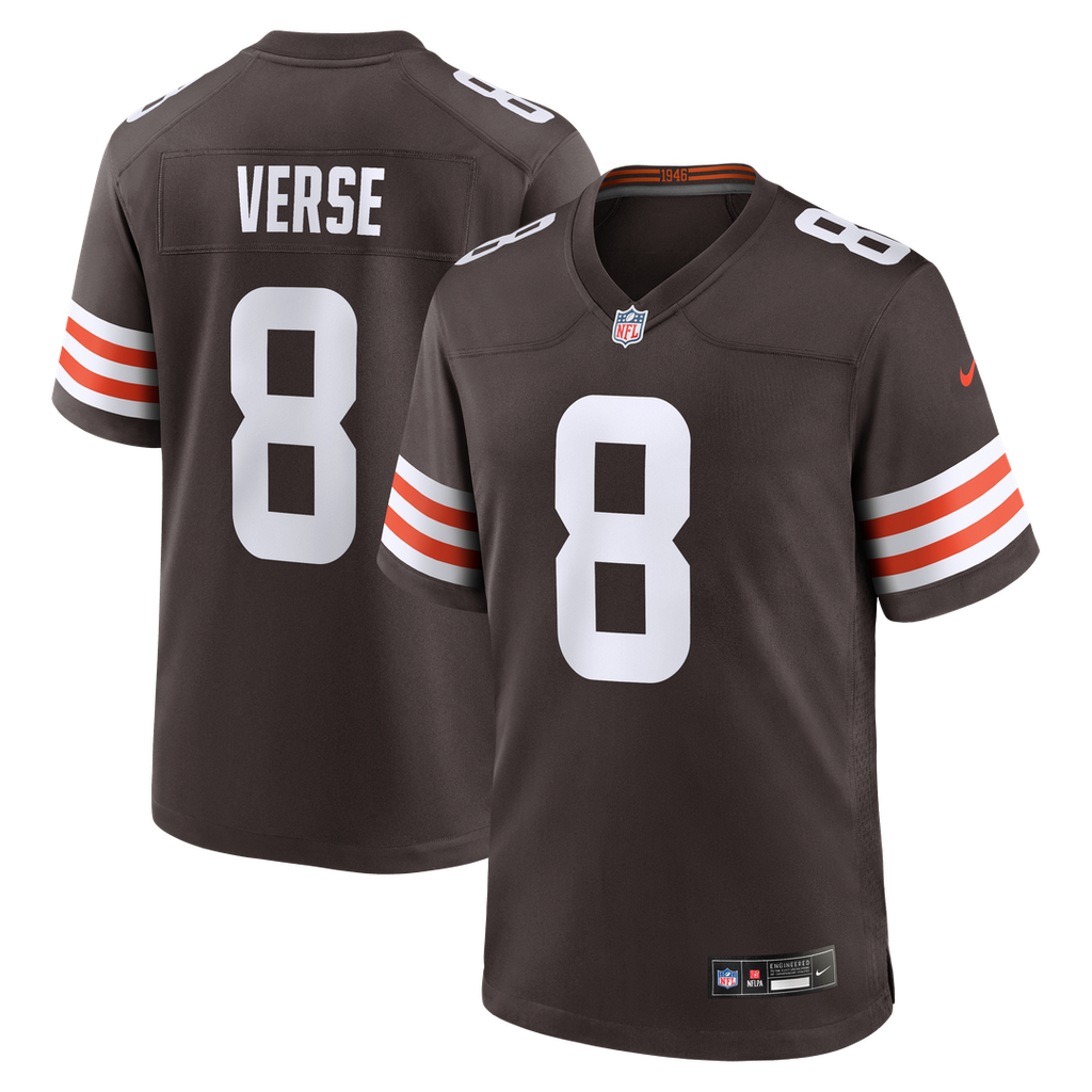 Jared Verse Cleveland Browns Brown Game Jersey