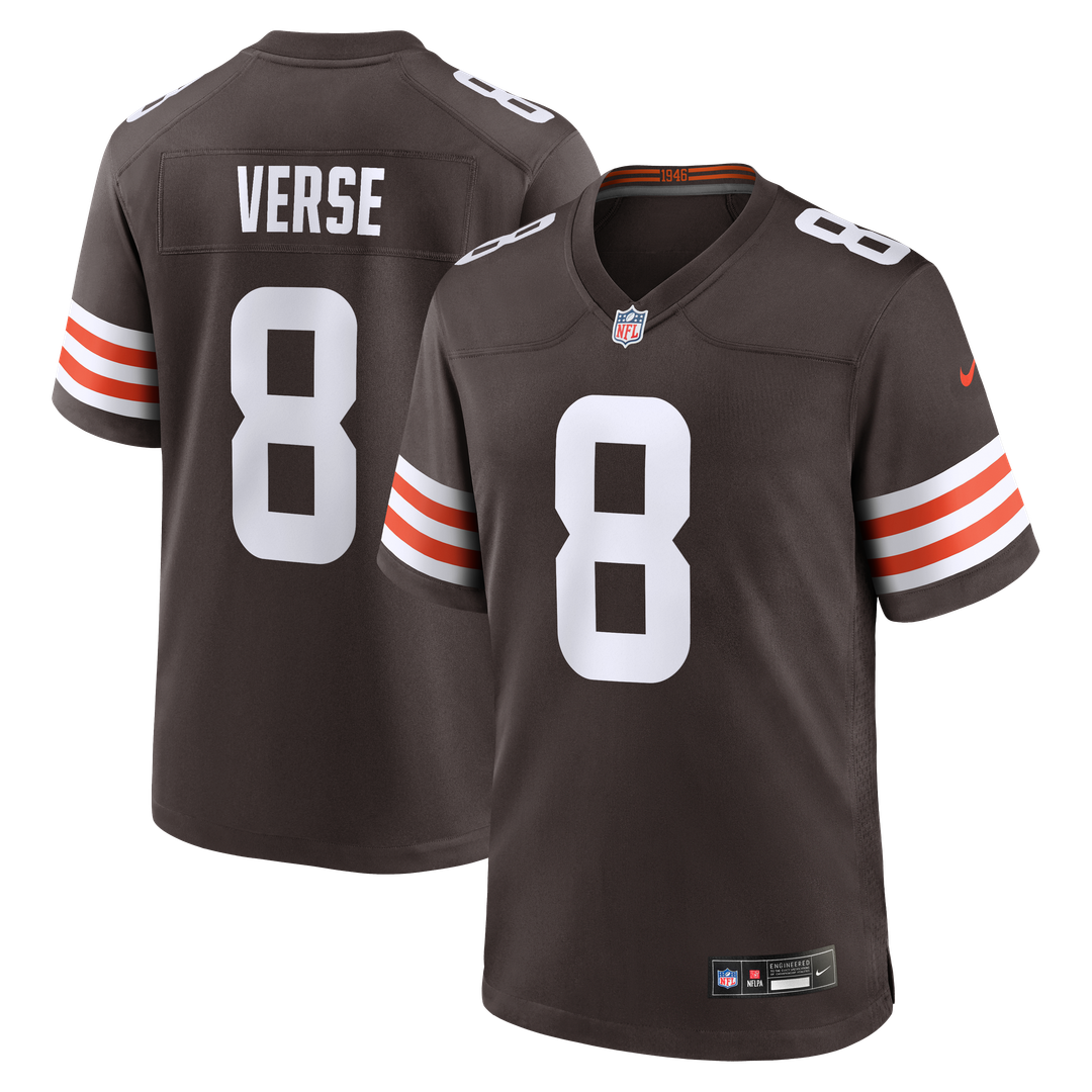 Jared Verse Cleveland Browns Brown Game Jersey