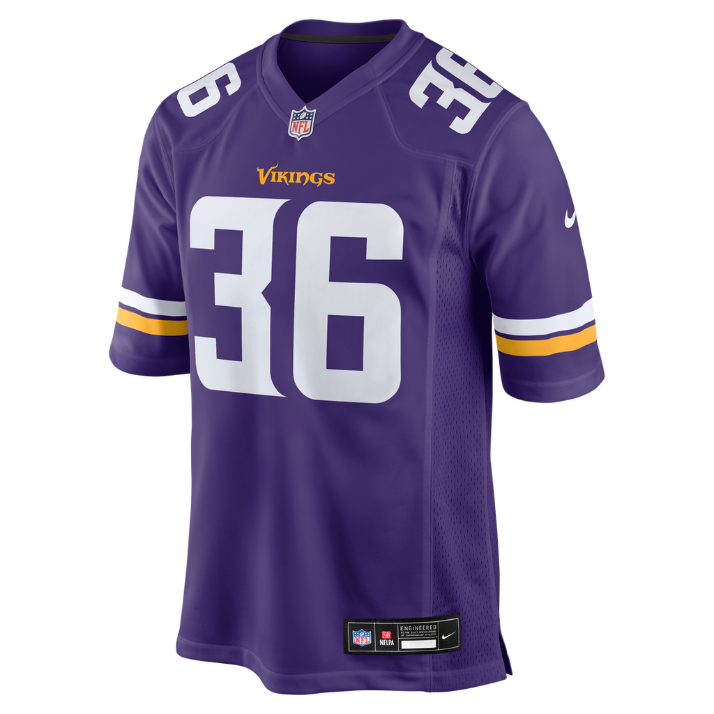 Zavier Scott Minnesota Vikings Purple Team Game Jersey