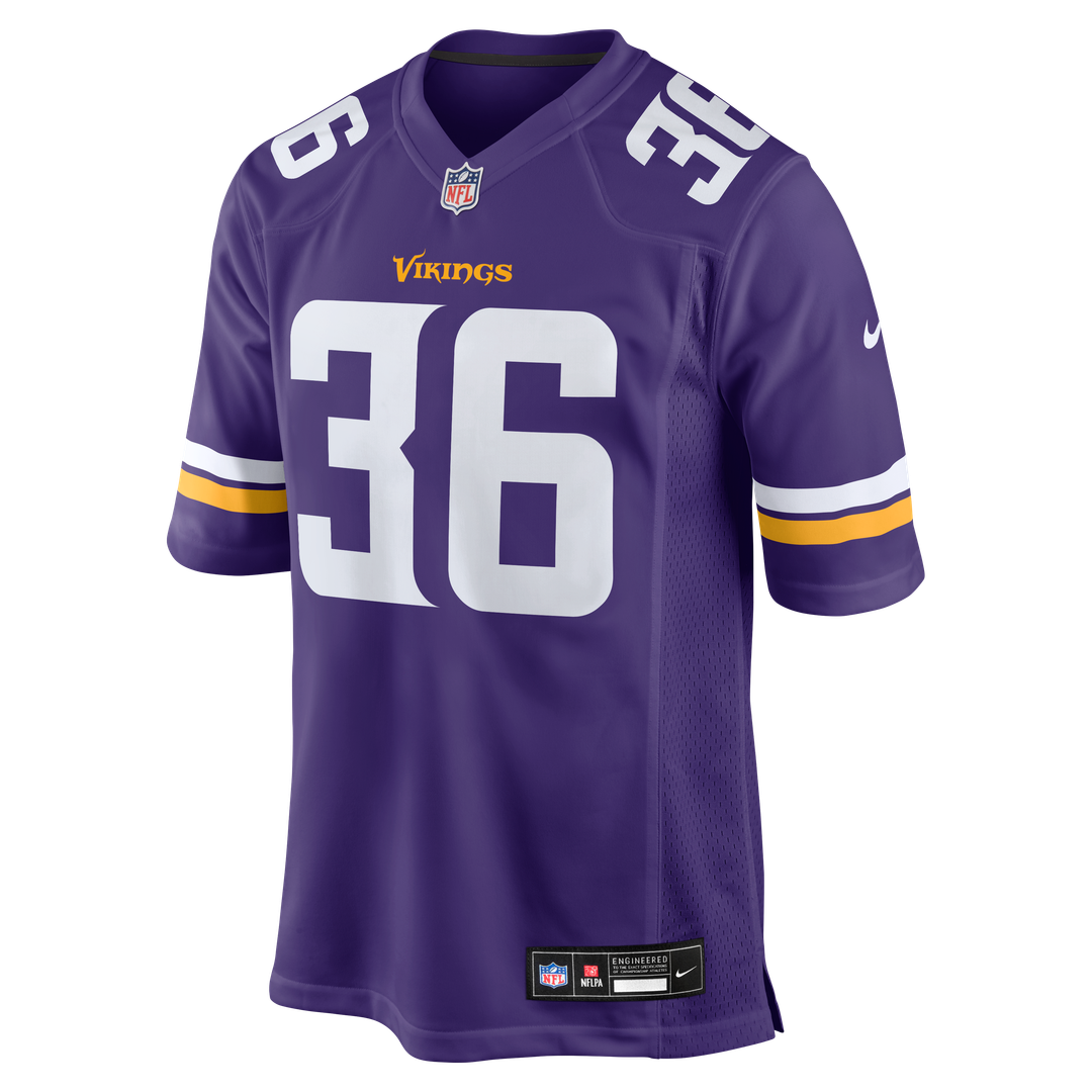Zavier Scott Minnesota Vikings Purple Team Game Jersey