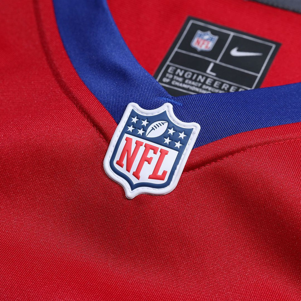 Jaxson Dart New York Giants Red Alternate Century Red Game Jersey
