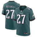Quinyon Mitchell Philadelphia Eagles Midnight Green Player Game Jersey