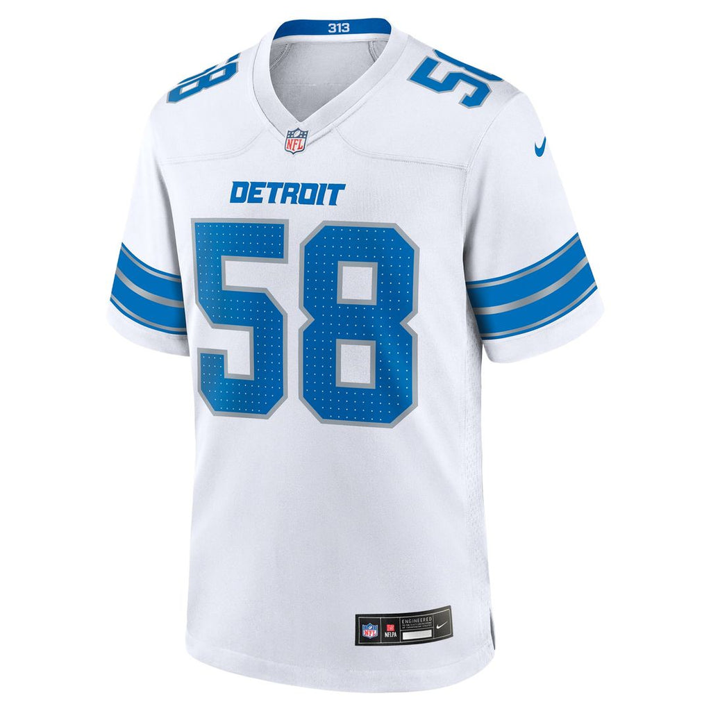 Penei Sewell Detroit Lions Blue Game Jersey