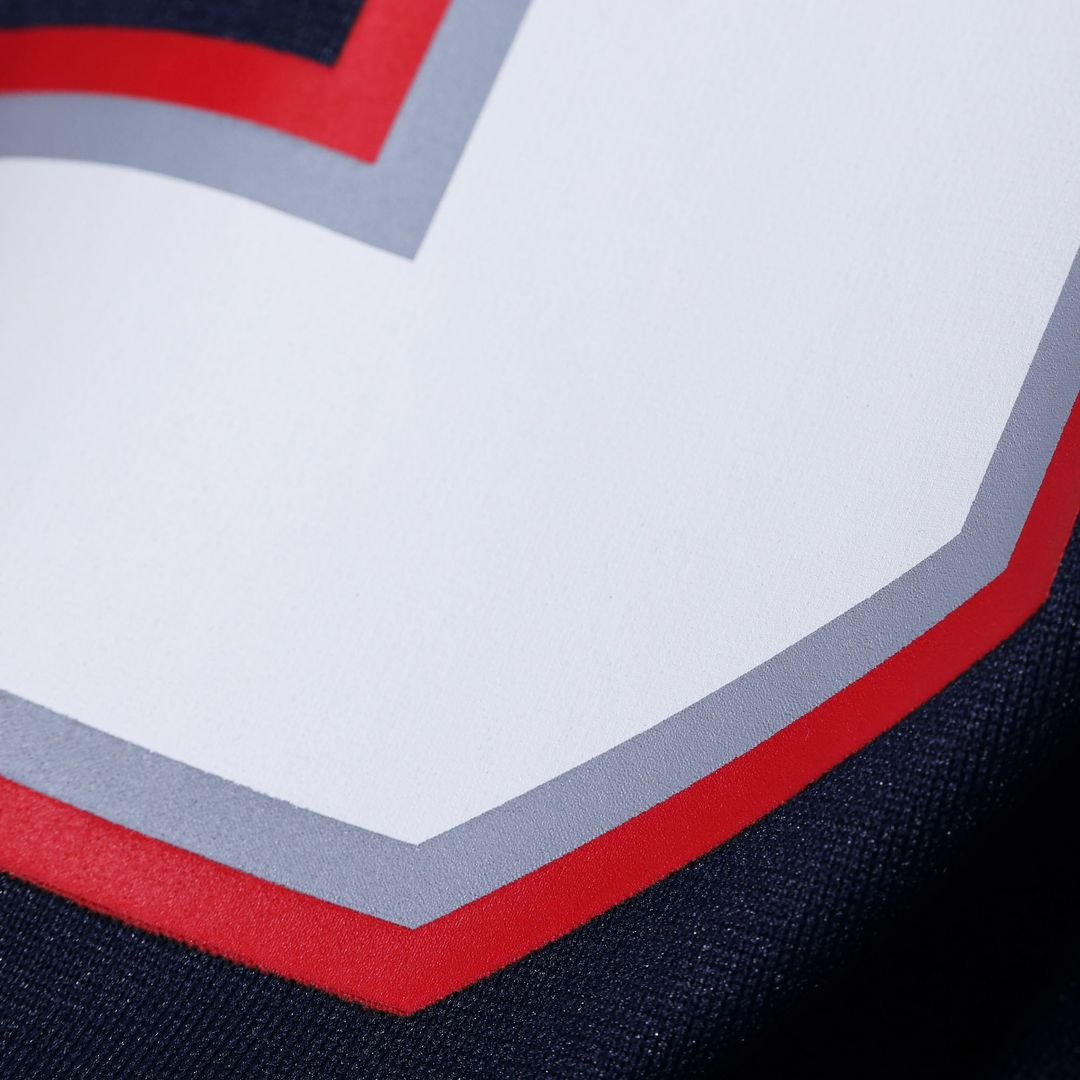 Marcus Jones New England Patriots Navy Game Player Jersey