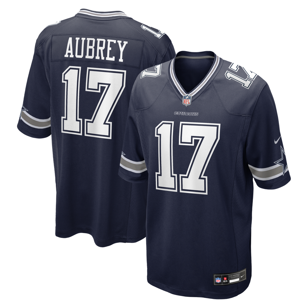 Brandon Aubrey Dallas Cowboys White Game Jersey