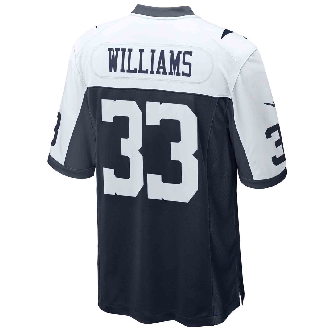 Javonte Williams Dallas Cowboys Navy Alternate Game Jersey