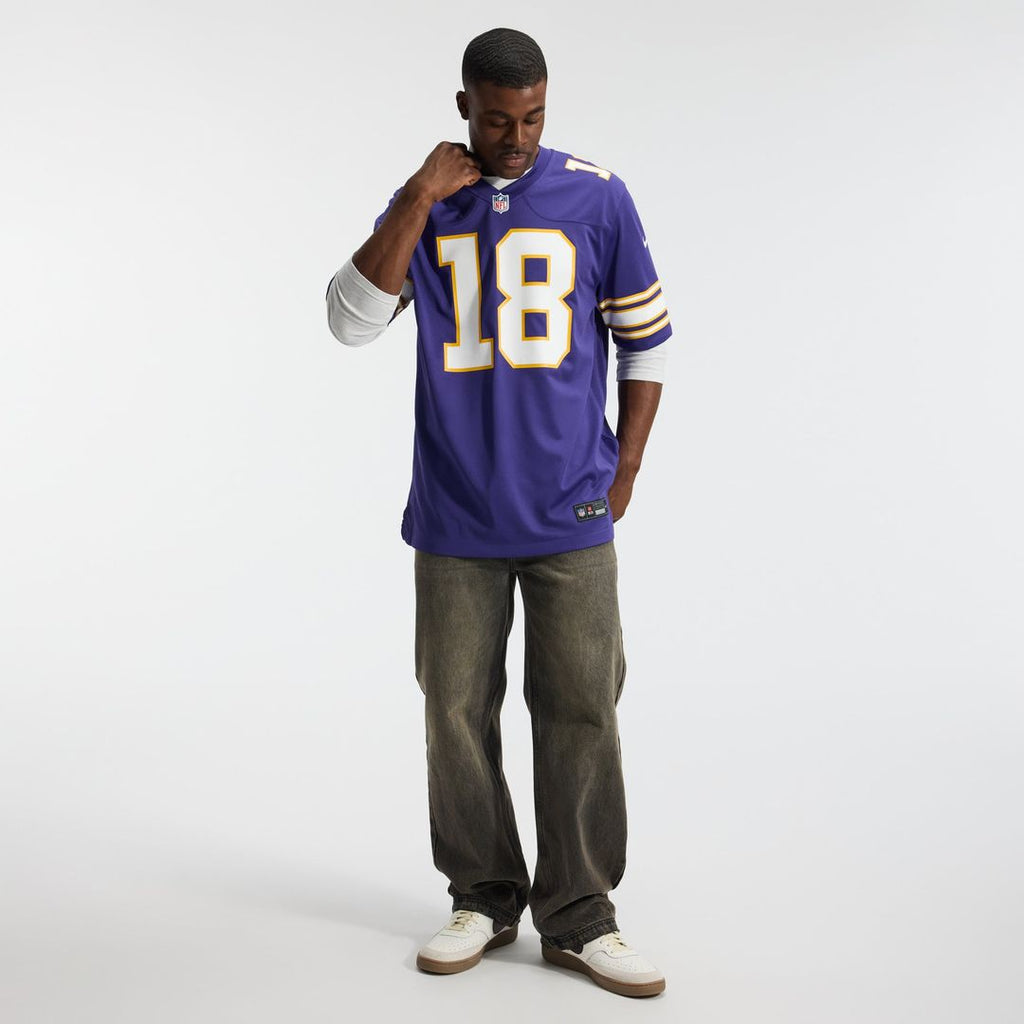 Justin Jefferson Minnesota Vikings Purple Classic Player Game Jersey