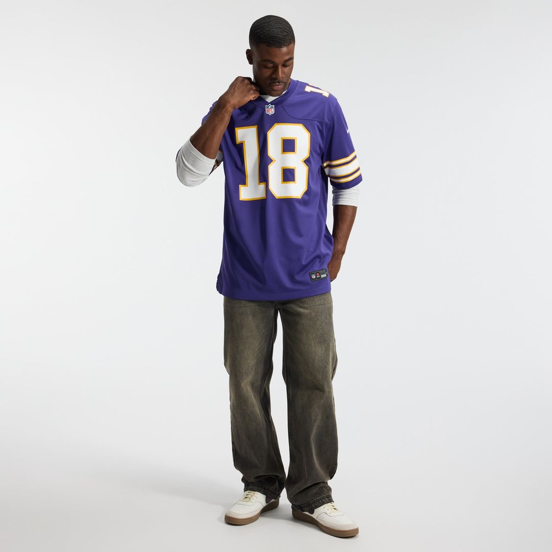 Justin Jefferson Minnesota Vikings Purple Classic Player Game Jersey
