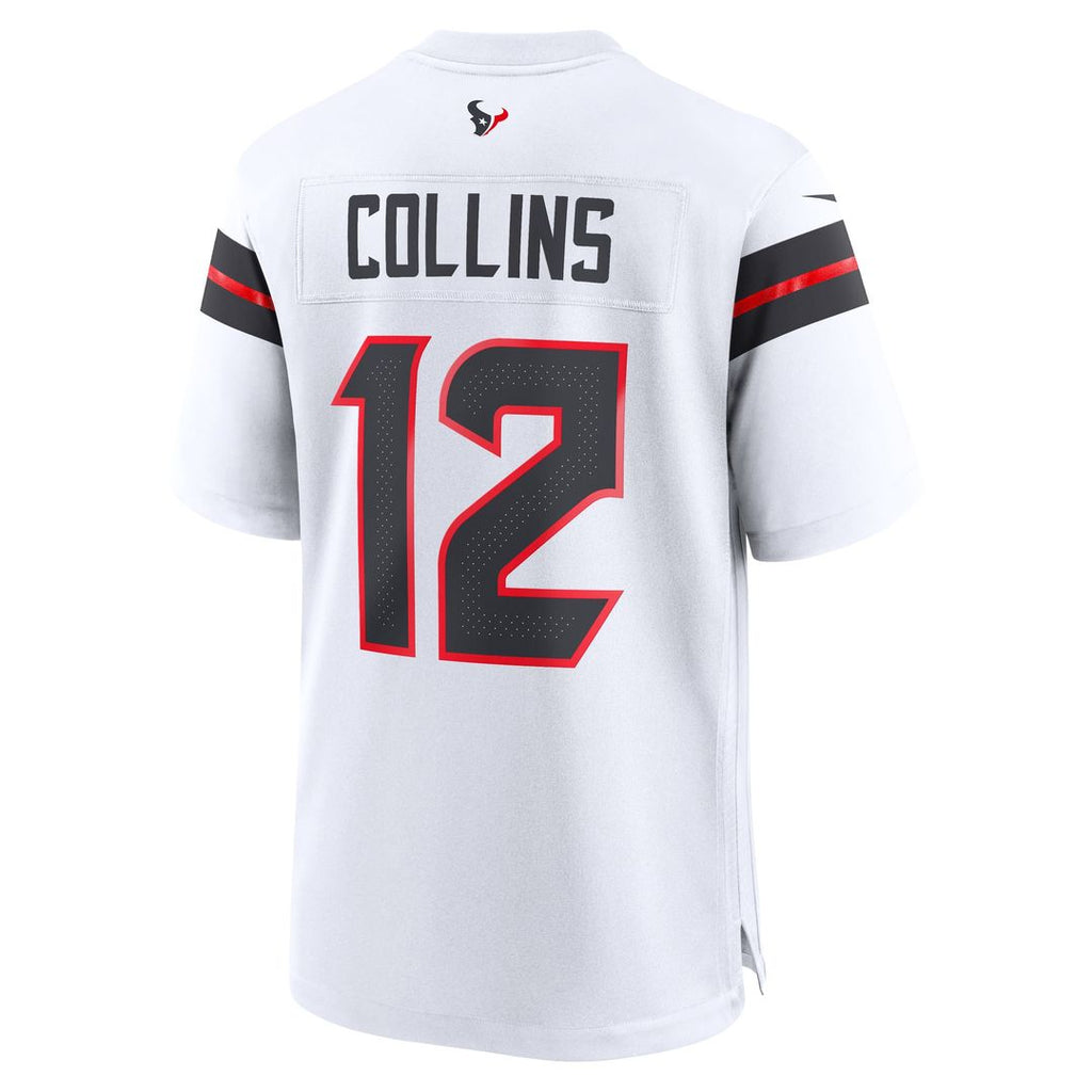 Nico Collins Houston Texans Red Alternate Game Jersey