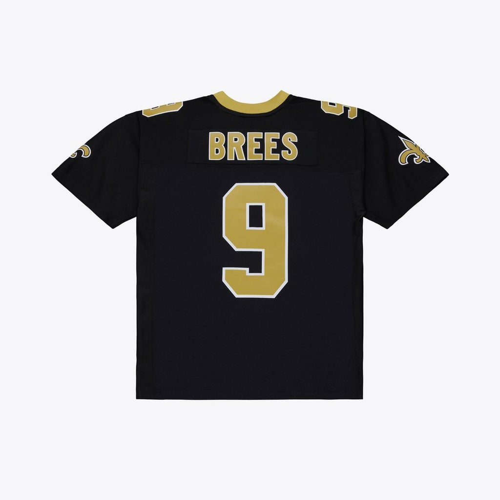 Drew Brees New Orleans Saints Black Big & Tall 2009 Legacy Retired Player Jersey