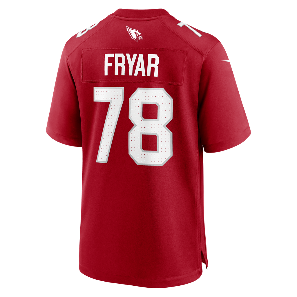 Josh Fryar Arizona Cardinals Cardinal Team Game Jersey