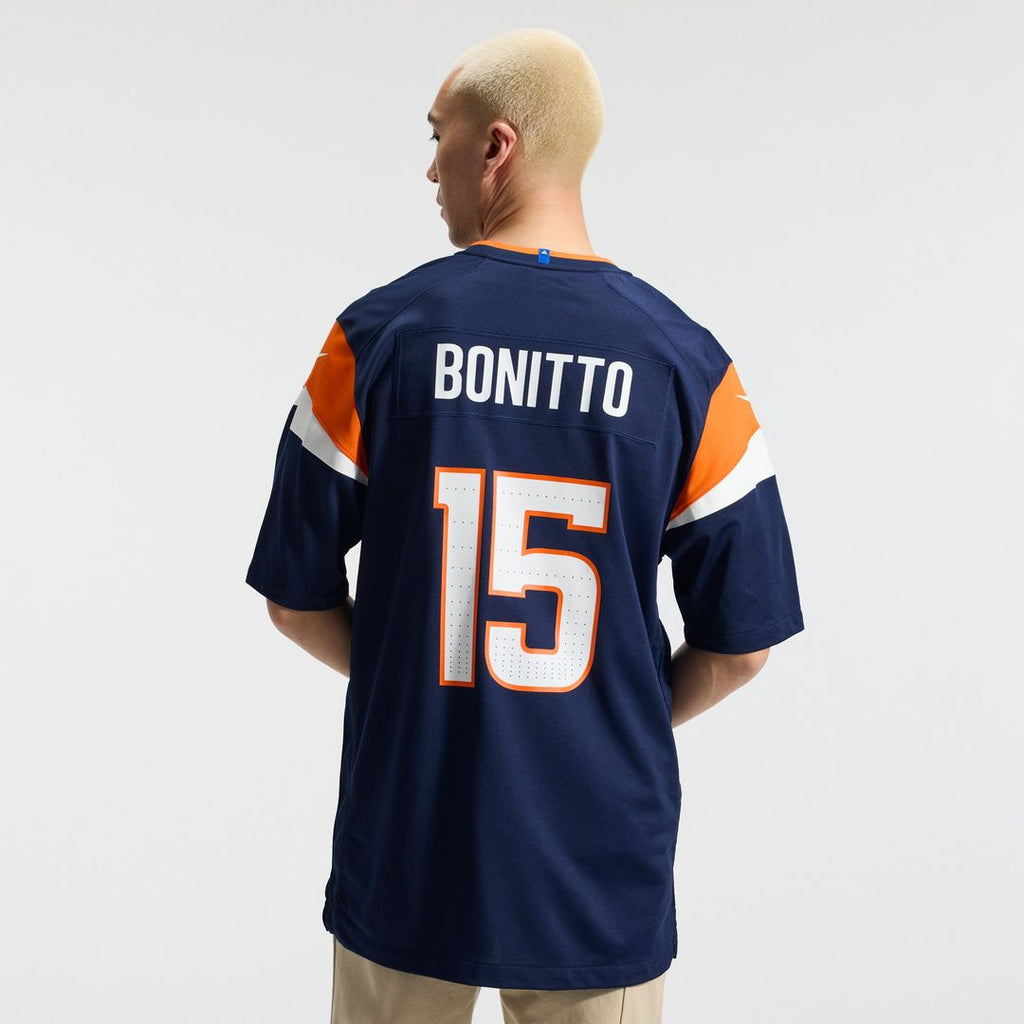 Nik Bonitto Denver Broncos Navy Alternate Game Jersey