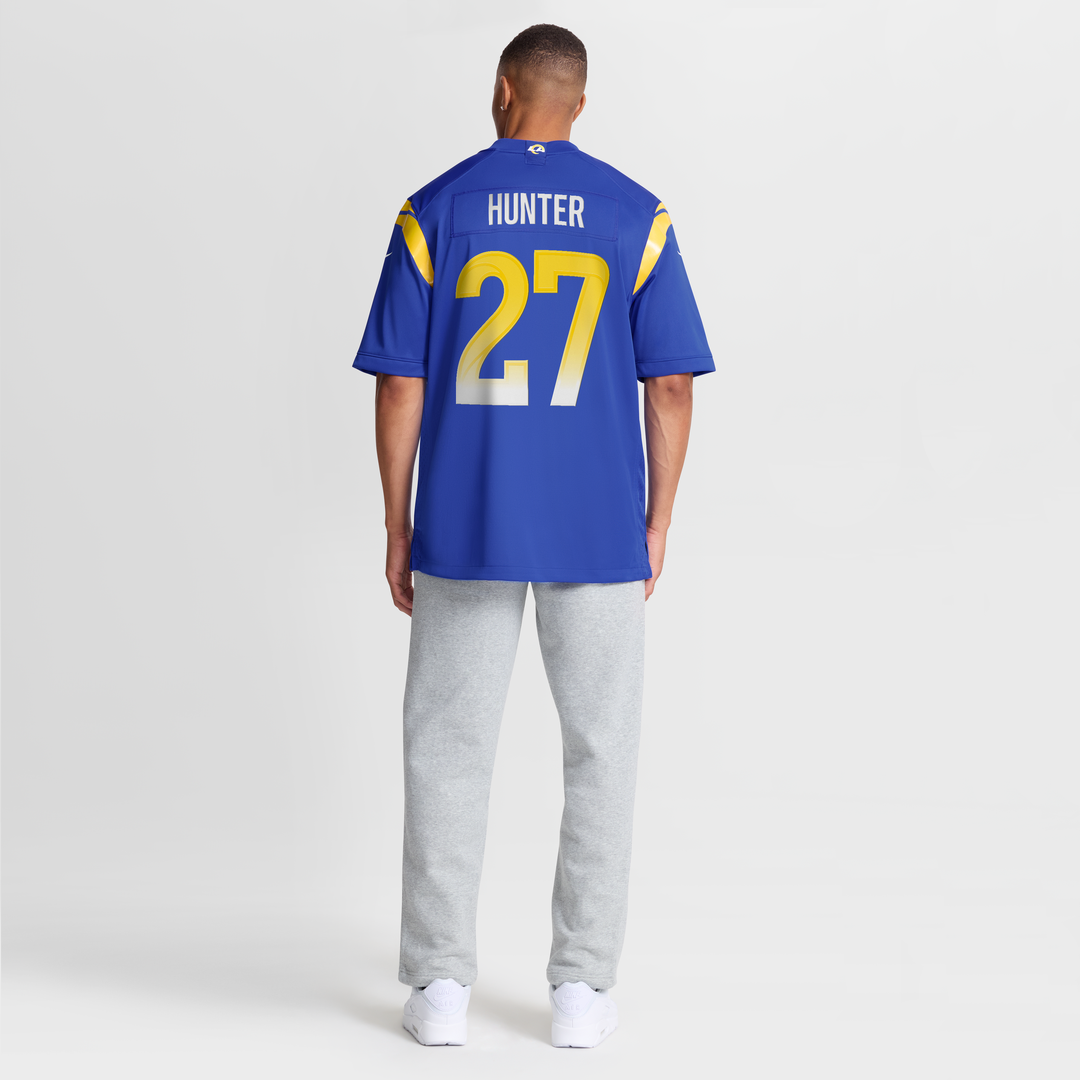 Jarquez Hunter Los Angeles Rams Royal Team Game Jersey