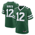 Joe Namath New York Jets Legacy Green Game Jersey