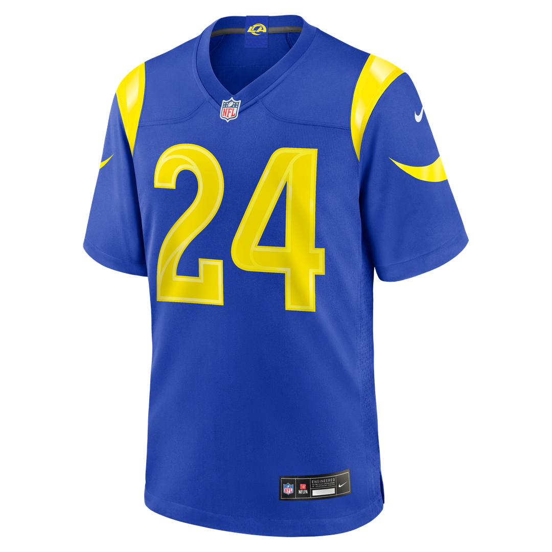 Blake Corum Los Angeles Rams Royal Game Jersey