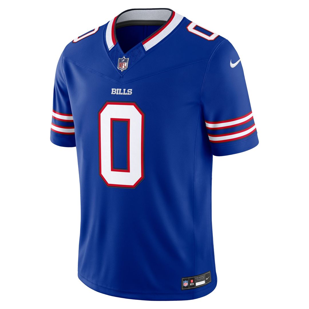 Keon Coleman Buffalo Bills Royal Team Vapor F.U.S.E. Stitched Limited Jersey