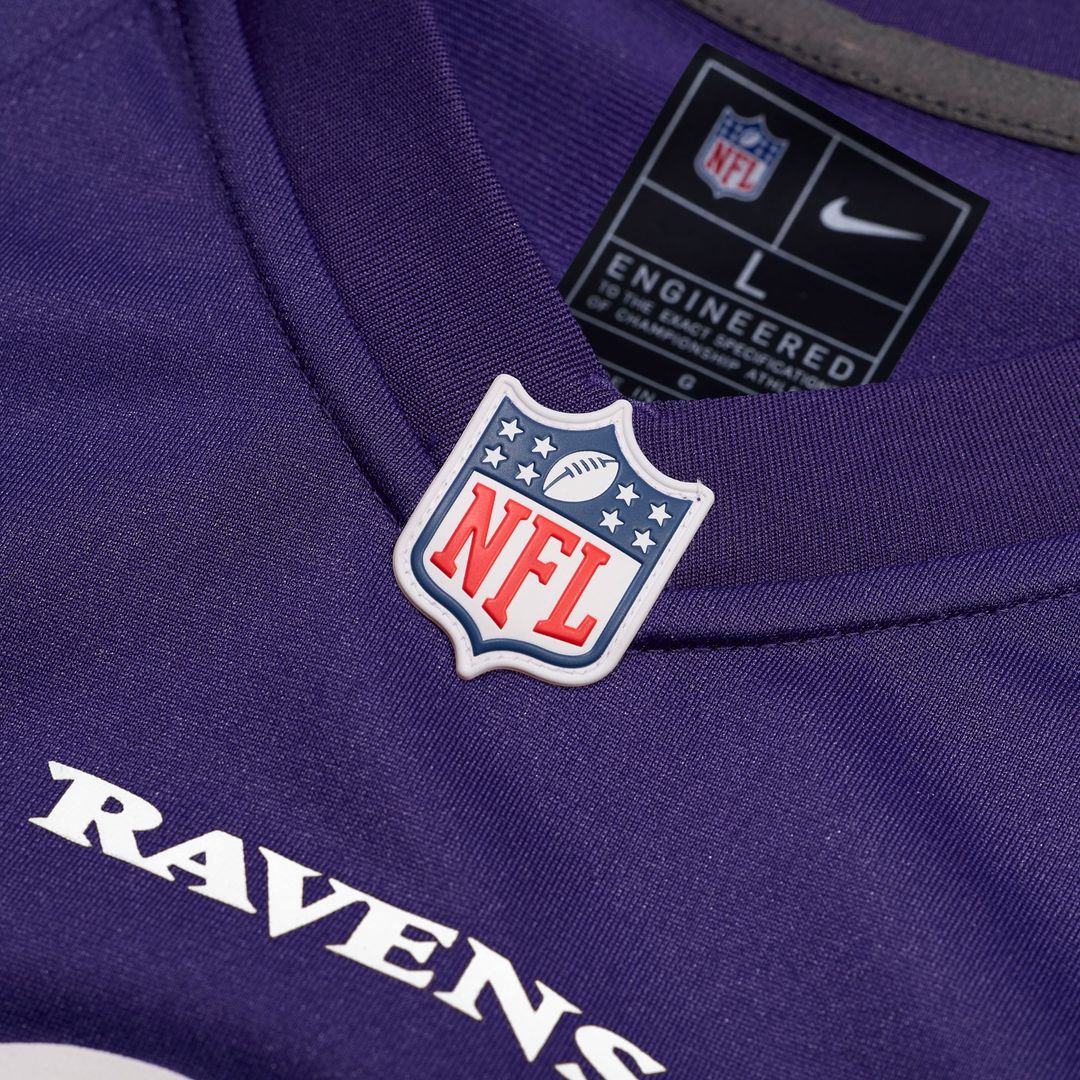 Tony Siragusa Baltimore Ravens Purple Game Retired Player Jersey