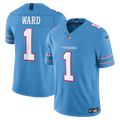 Cameron Ward Tennessee Titans Light Blue Team Vapor F.U.S.E. Stitched Limited Jersey