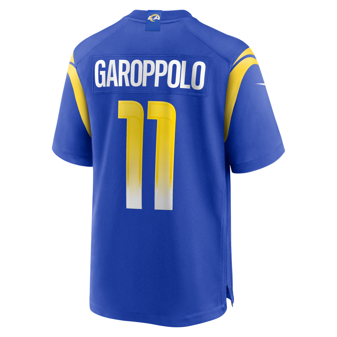 Jimmy Garoppolo Los Angeles Rams Royal Game Jersey