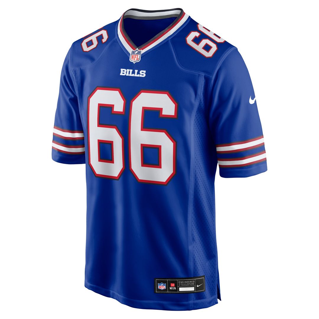 Connor McGovern Buffalo Bills Royal Game Player Jersey