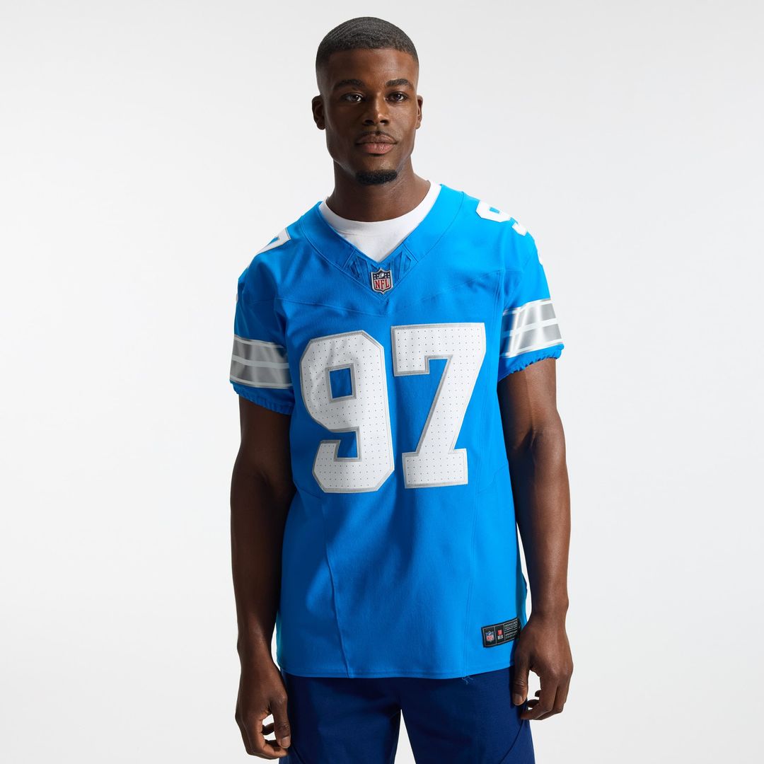 Aidan Hutchinson Detroit Lions Black Alternate Vapor F.U.S.E. Elite Jersey