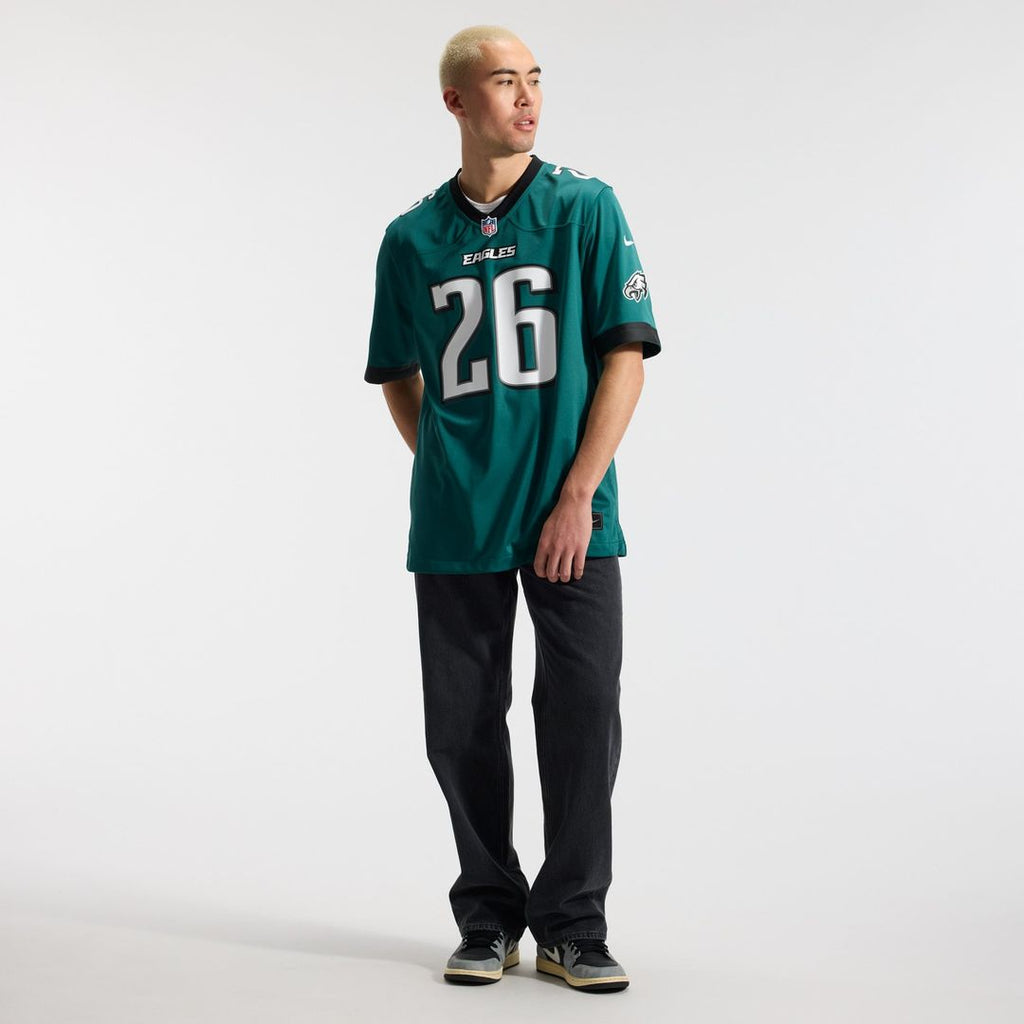 Saquon Barkley Philadelphia Eagles Black Alternate Game Jersey