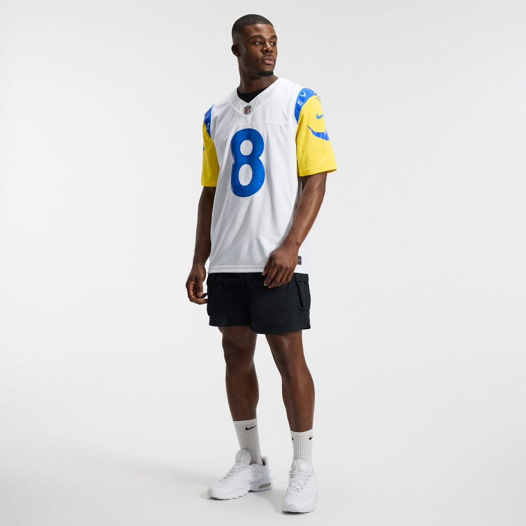 Jared Verse Los Angeles Rams White Vapor F.U.S.E. Stitched Limited Jersey