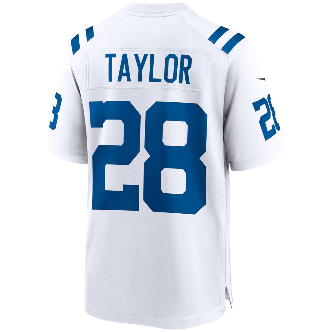 Jonathan Taylor Indianapolis Colts White Game Jersey