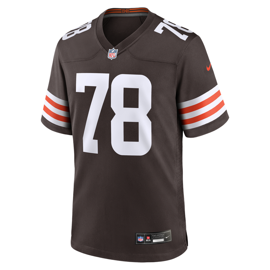 Jack Conklin Cleveland Browns Brown Team Game Jersey