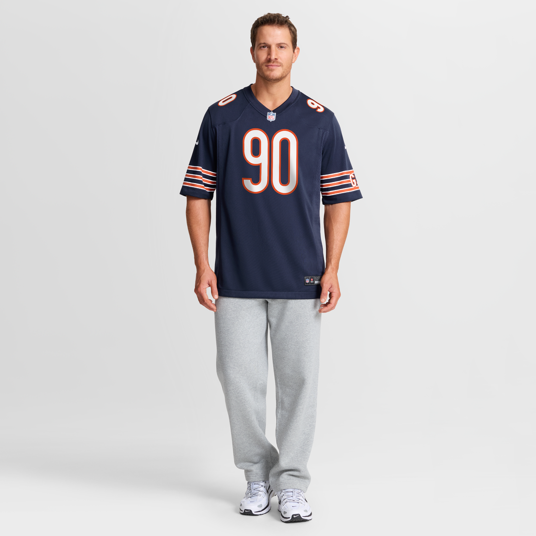 Neville Gallimore Chicago Bears Navy Team Game Jersey