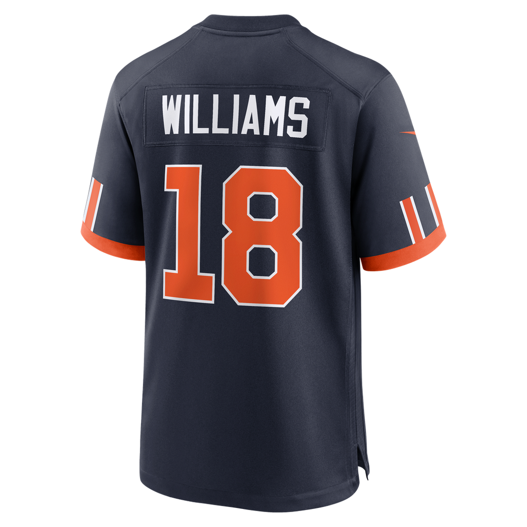 Caleb Williams Chicago Bears Navy 2026 Rivalries Collection Game Jersey