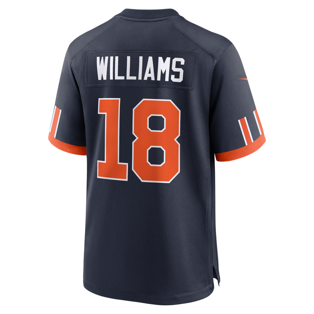 Caleb Williams Chicago Bears Navy 2026 Rivalries Collection Game Jersey