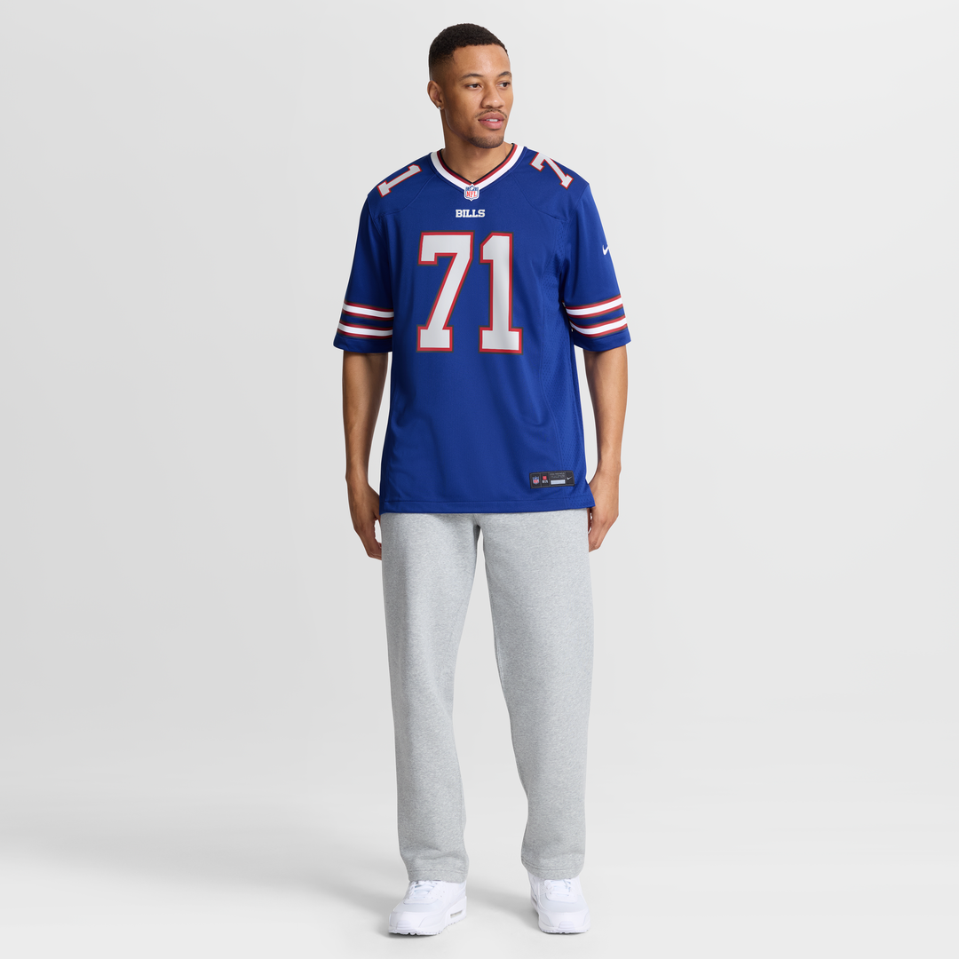 Jedrick Wills Jr. Buffalo Bills Royal Team Game Jersey