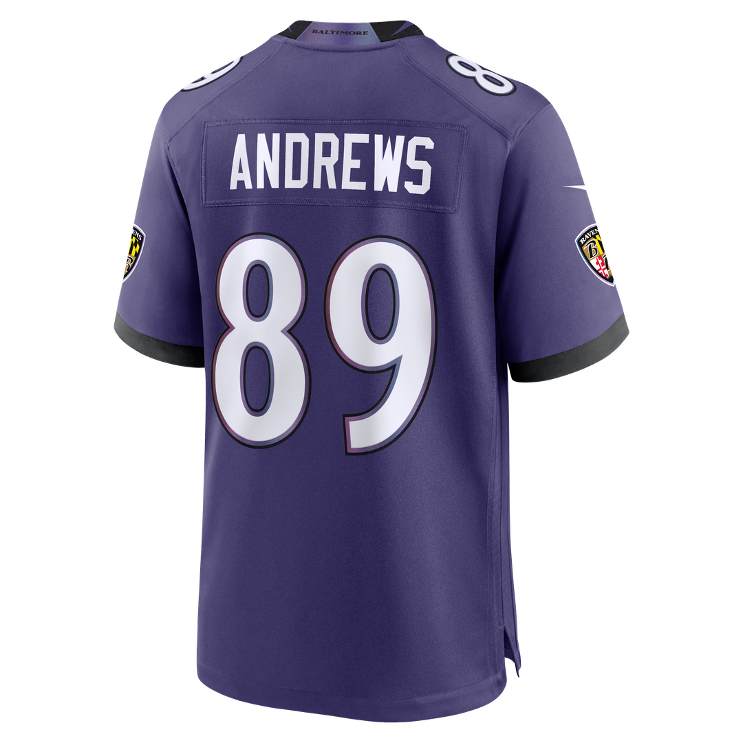 Mark Andrews Baltimore Ravens Purple Team Game Jersey
