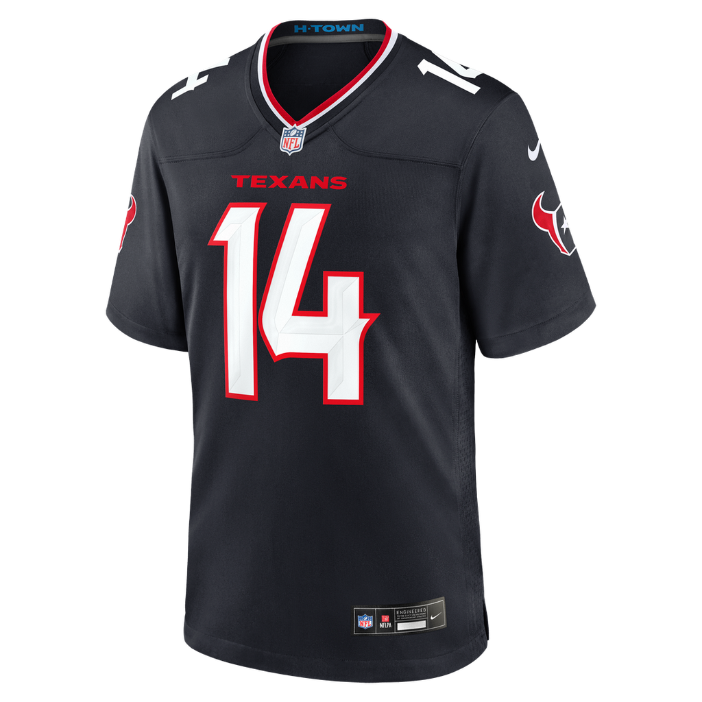 Jaylin Noel Houston Texans Navy Team Game Jersey