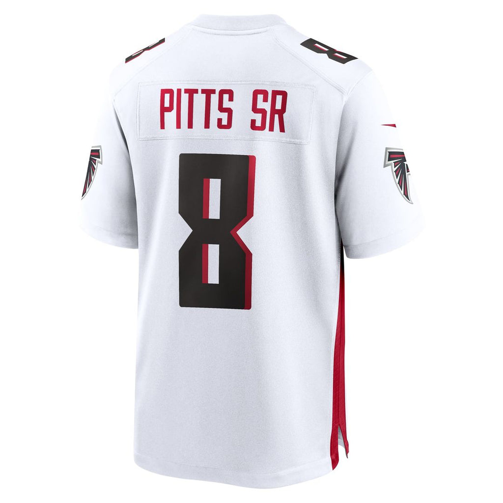 Kyle Pitts Sr. Atlanta Falcons White White Game Jersey