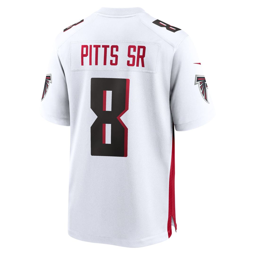 Kyle Pitts Sr. Atlanta Falcons White White Game Jersey