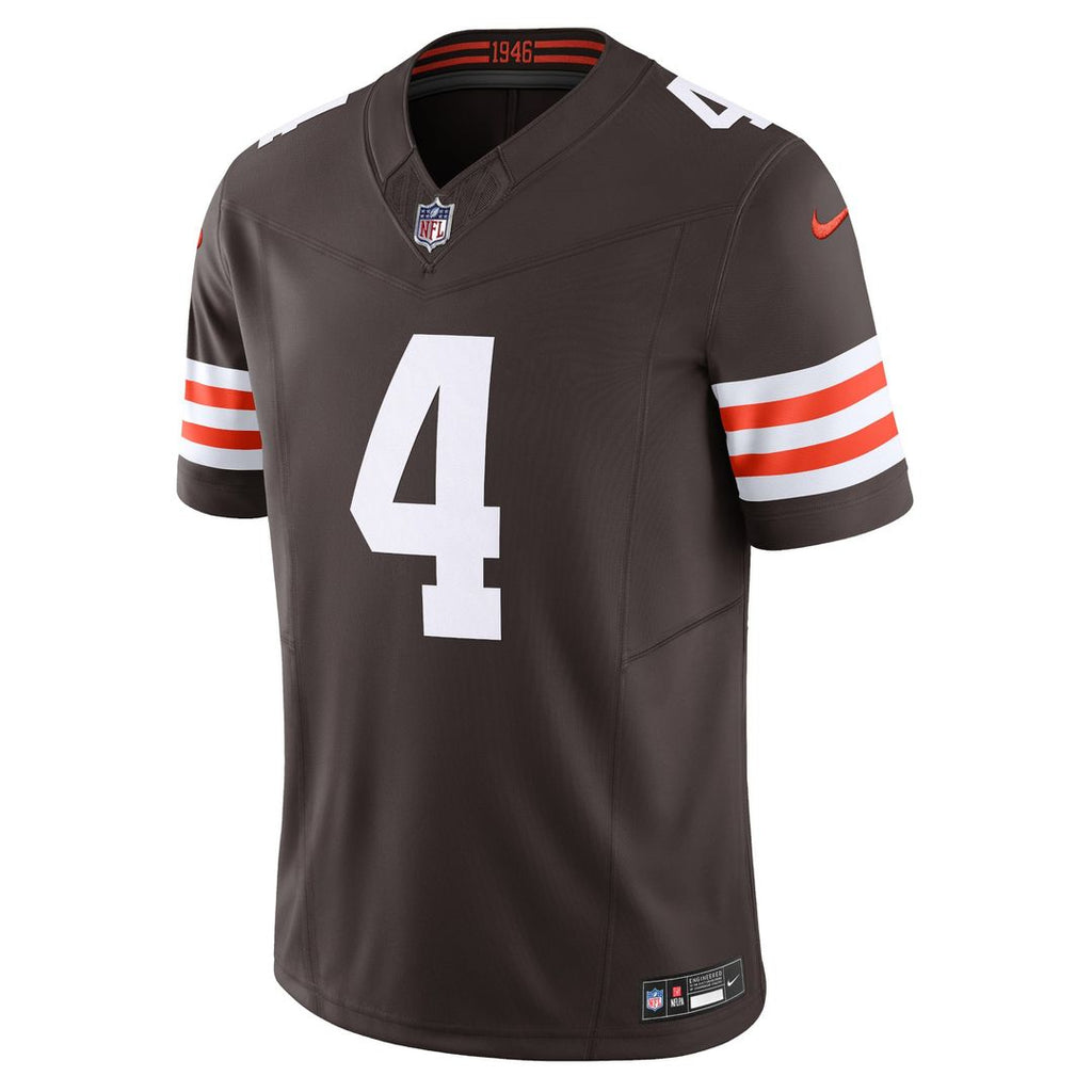 Deshaun Watson Cleveland Browns White Vapor F.U.S.E. Limited Jersey