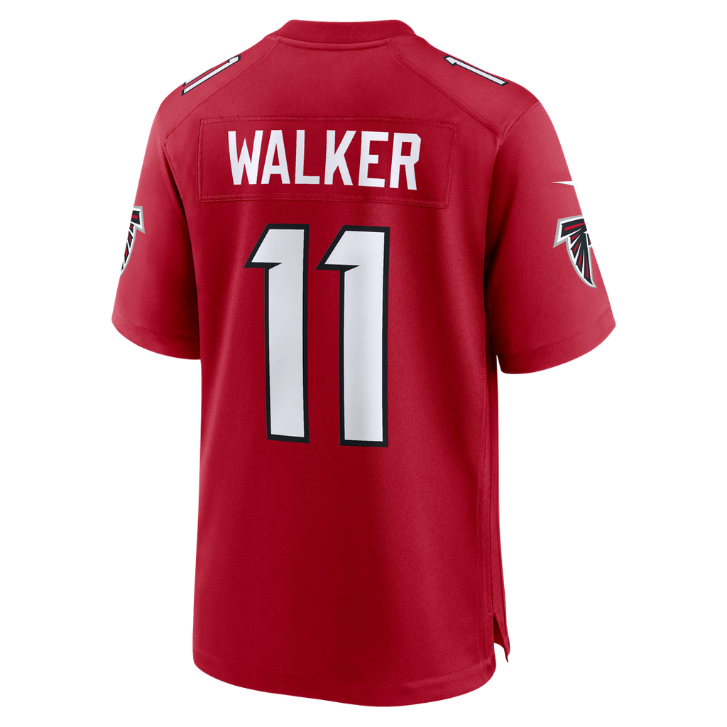 Jalon Walker Atlanta Falcons White Game Jersey