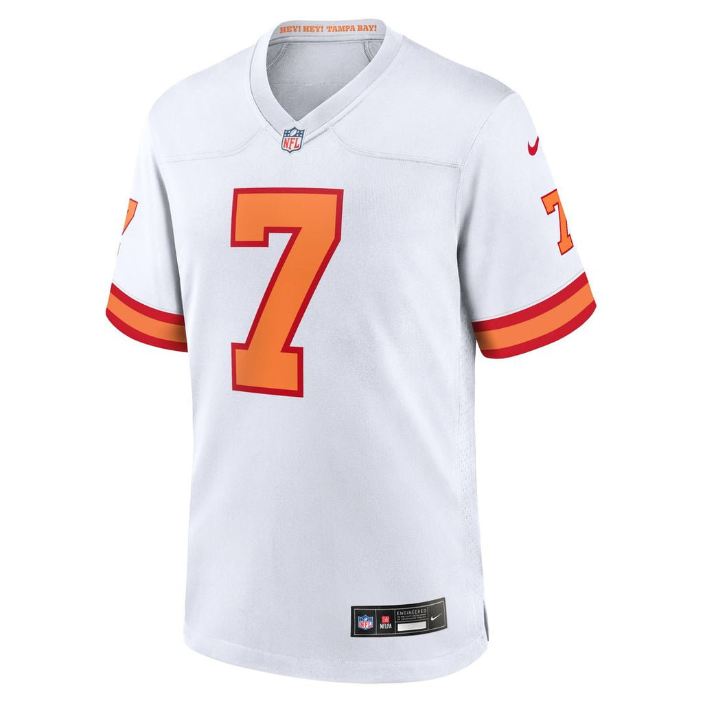 Bucky Irving Tampa Bay Buccaneers '76 White Game Jersey