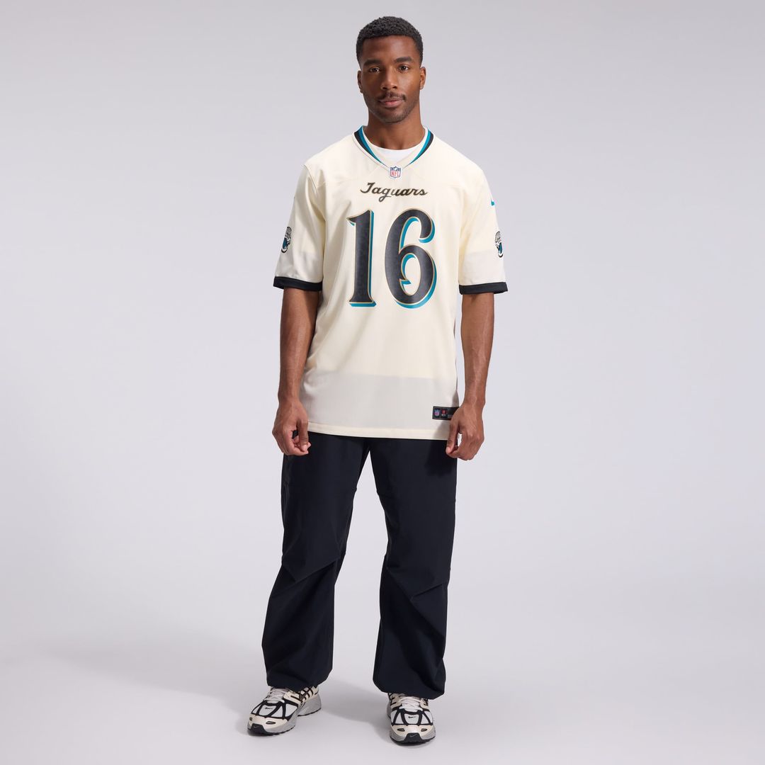 Trevor Lawrence Jacksonville Jaguars Natural 2026 Rivalries Collection Game Jersey